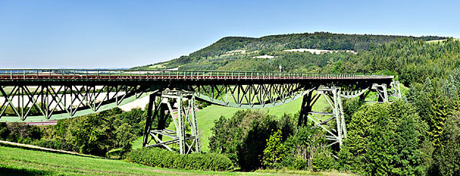 高架桥,黑森林,巴登符腾堡,德国,欧洲