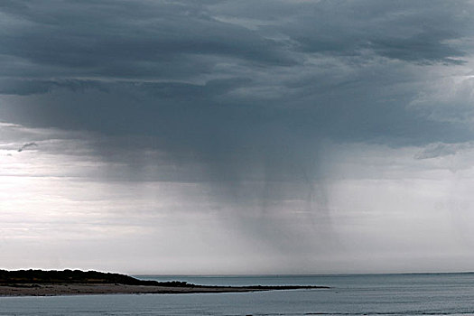 沿岸,暴风雨,金伯利,西澳大利亚州,澳大利亚