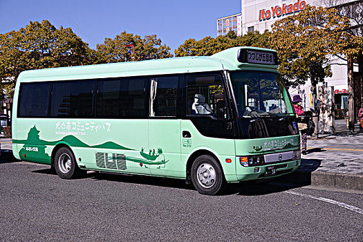 社区,巴士,日本
