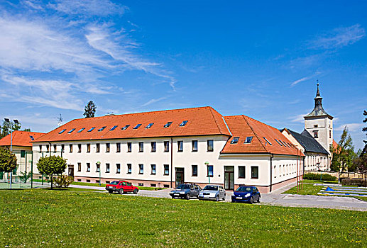 教育机构,城堡,地区,区域,摩拉维亚,捷克共和国,欧洲