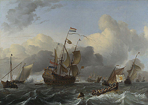 船队,荷兰,艺术家