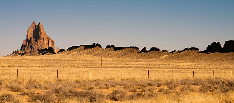 岩石,崎岖,山岗,新墨西哥,美国