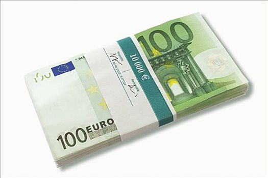 一些,100欧元,钞票