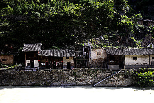 中国历史文化名镇----重庆巫溪县宁厂古镇民居建筑