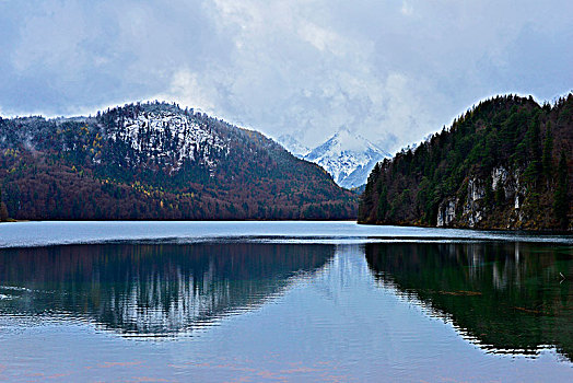 巴伐利亚的天鹅湖