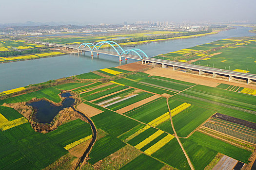 淮河,田园