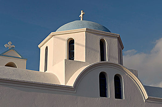 小教堂,喀帕苏斯岛,爱琴海岛屿,多德卡尼斯群岛,爱琴海,希腊,欧洲