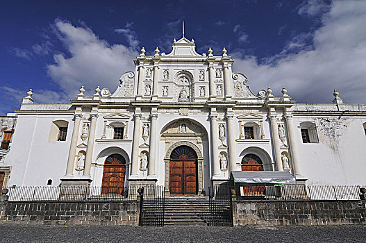 安地瓜危地马拉,大教堂,圣荷塞,罗马天主教,教堂