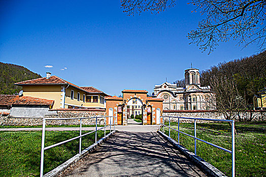 塞尔维亚的柳波斯尼亚修道院