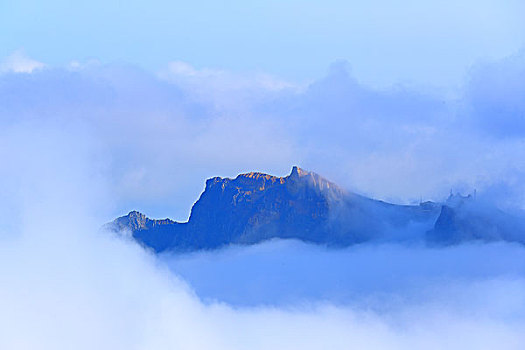 云上长白山天文峰