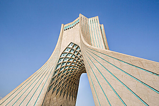 伊朗,德黑兰,城市,阿扎迪塔,阿扎迪自由纪念塔,自由纪念塔,塔