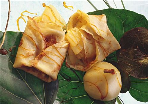 梨,薄烤饼,加利西亚