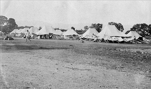 英国陆军,营地,印度