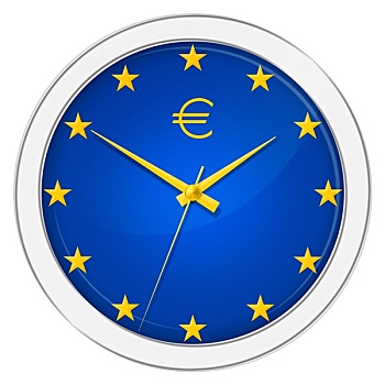 欧元,钟表