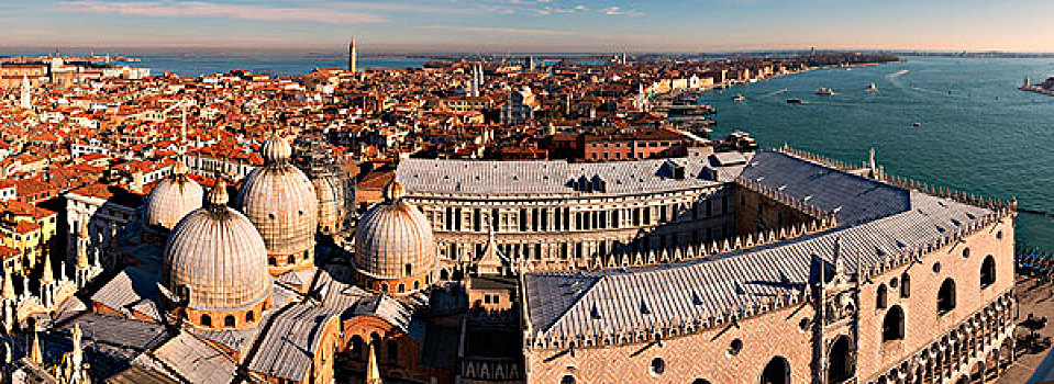 风景,历史,中心,正面,宫殿,威尼斯,威尼托,意大利,欧洲