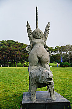 雕塑,雕塑公园,青岛