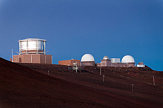 天文台,哈雷阿卡拉火山口,毛伊岛,夏威夷,美国