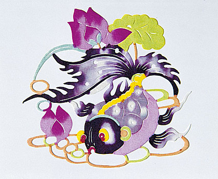 剪紙－金魚
