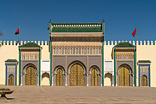 皇宫,摩洛哥,非洲