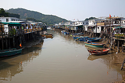 大澳,大屿山,香港