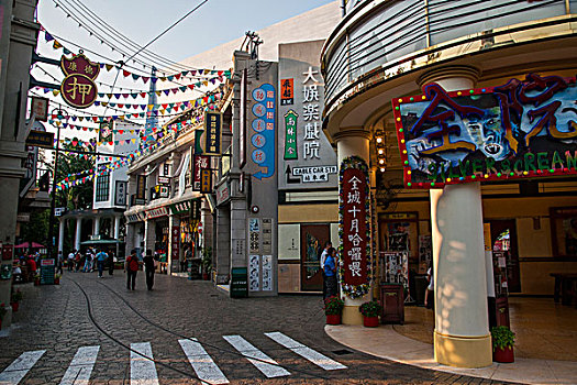 香港海洋公园香港老大街