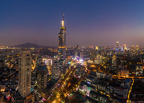 南京城市夜景