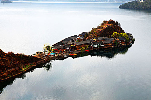 泸沽湖风光