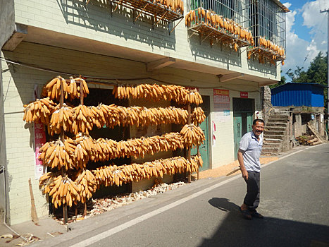 重庆市云阳县外郎乡的农村生态美景