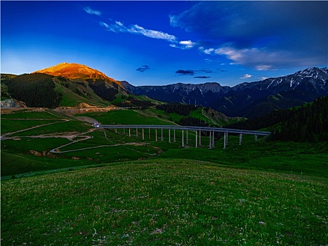 风景,中国,伊犁