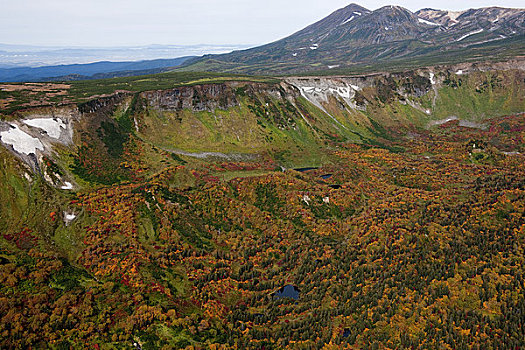 秋色,山