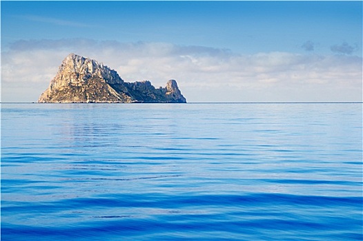 伊比萨岛,岛屿,平静,深海