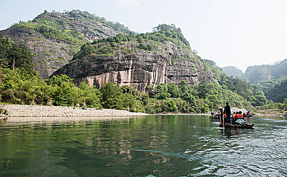 福建南平武夷山九曲溪漂流