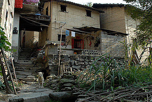 山村土屋风貌