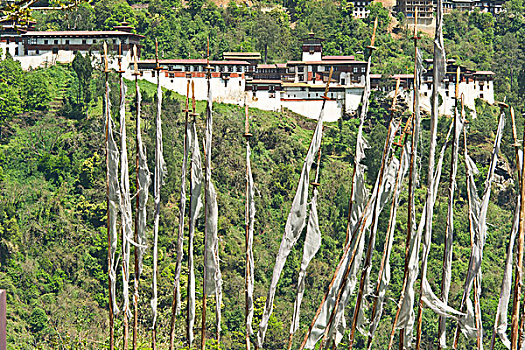 经幡,宗派寺院,不丹