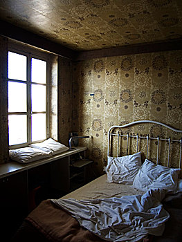 睡觉,房间,卡奥尔,法国
