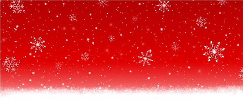 红色,圣诞贺卡,抽象,雪花
