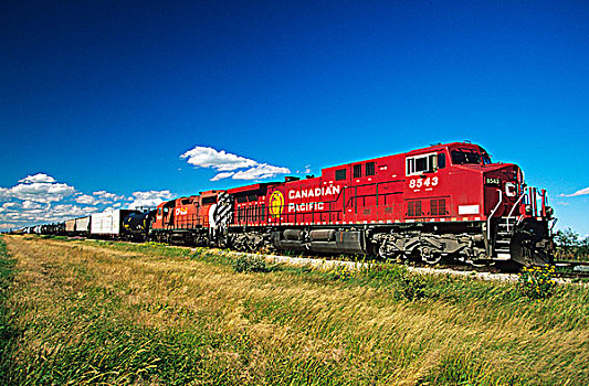 列车,艾伯塔省,加拿大