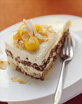 芒果,山核桃蛋糕
