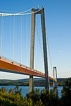 高海岸,桥,翁厄曼兰,瑞典