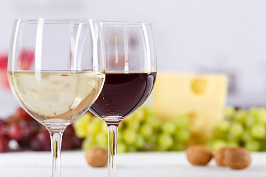 葡萄酒杯,白葡萄酒,红酒,酿酒用白葡萄,留白