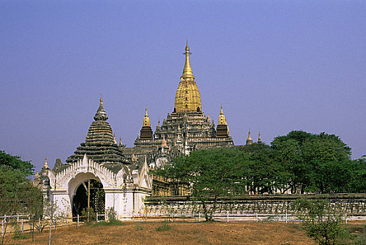 缅甸,异教,阿南达寺,早,12世纪