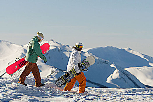 边远地区,滑雪板,不列颠哥伦比亚省,加拿大