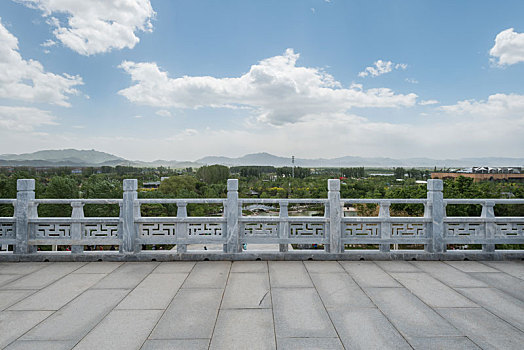 2019中国北京世园会永宁阁的园林建筑