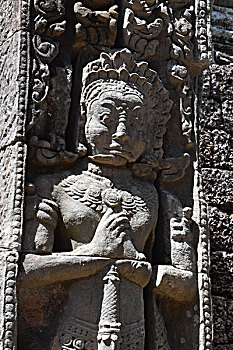 柬埔寨的古老石雕