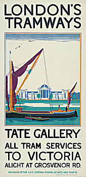 泰特美术馆,伦敦,轨道,海报,艺术家