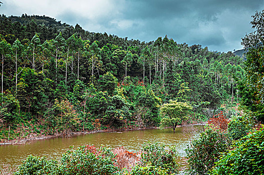 山岭风光