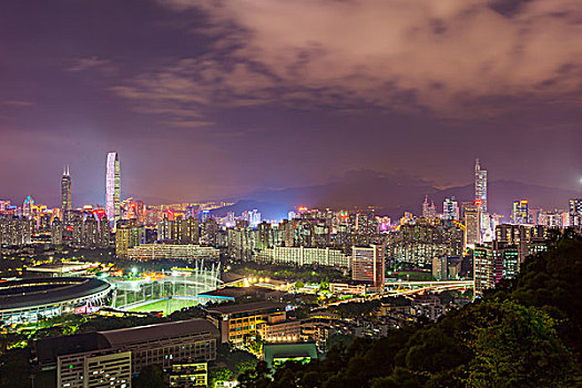 深圳市夜景