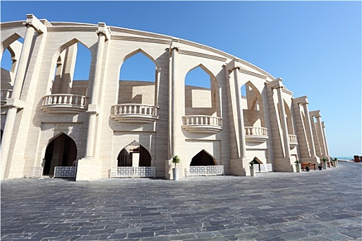 圆形剧场,文化,乡村,多哈,卡塔尔,中东
