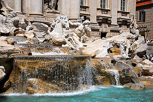 喷泉,罗马,意大利