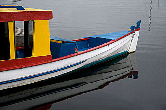 船,湖,巴西